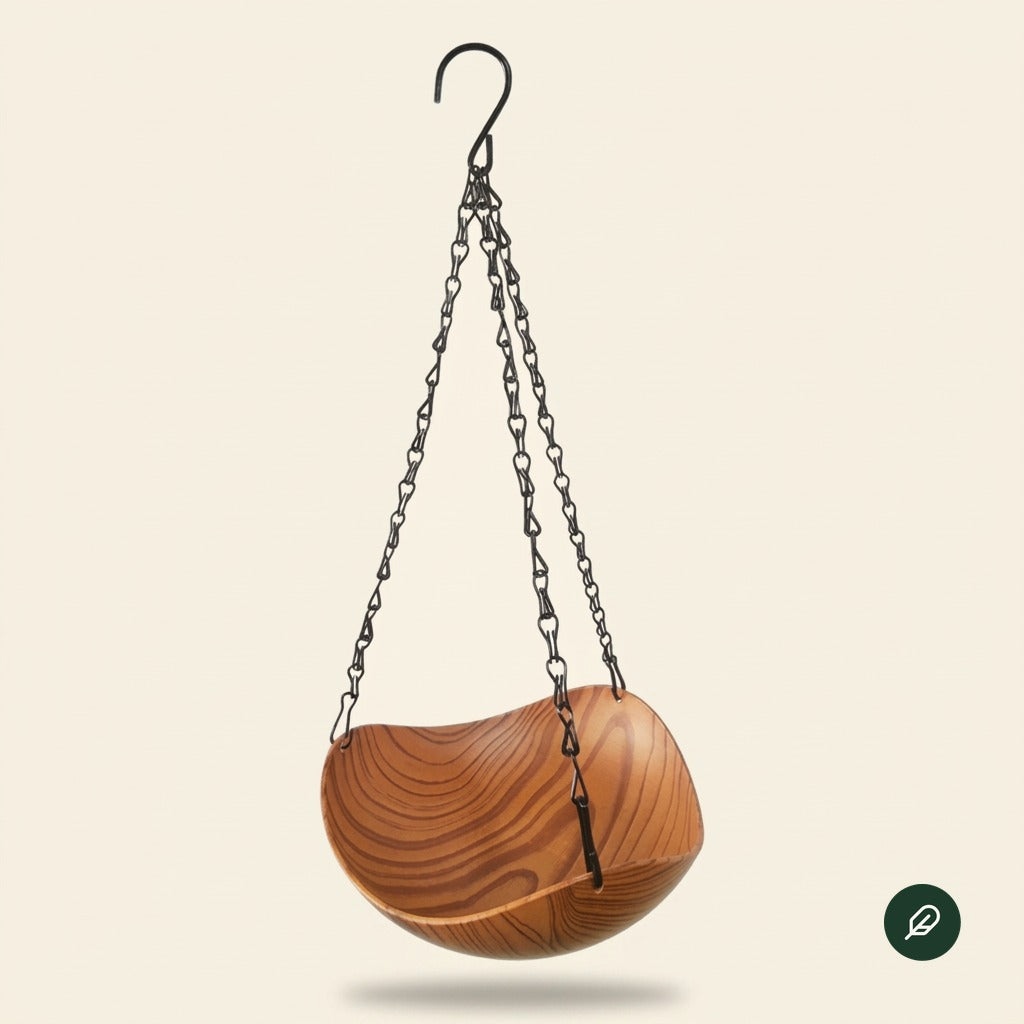 Hanging basin feeder and water bowl in Style A