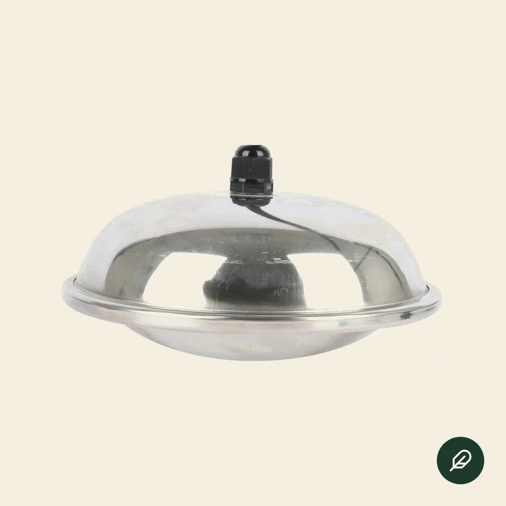 Stainless steel pond and birdbath deicer